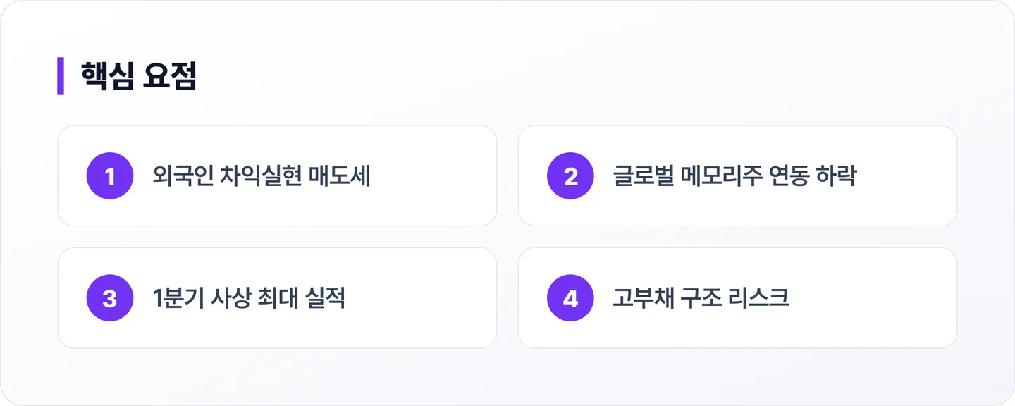 하나마이크론 핵심 요점