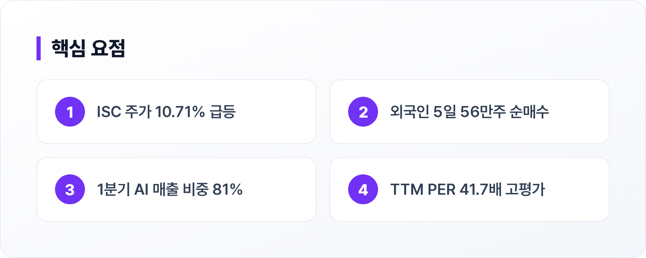 ISC 핵심 요점