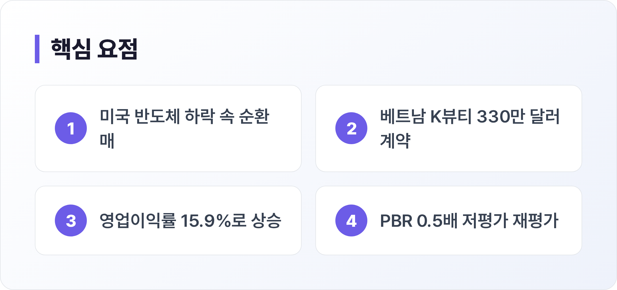 잇츠한불 핵심 요점